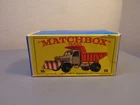 MATCHBOX LESNEY 16C VINTAGE ORIGINAL BOX FOR SCAMMELL MOUNTAINEER SNOWPLOW MINT