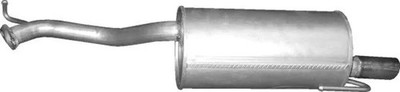 Endschalldämpfer hinten 46.25 POLMO für SUBARU LEGACY III