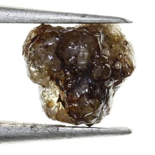 0.50 CT Rough Dark Brown Loose Diamond, Natural Rough Loose Diamond For Ring