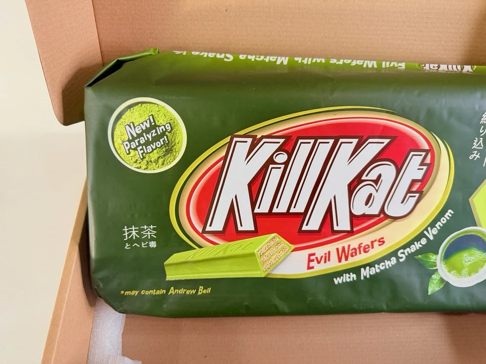 Vinilo Kill Kat Matcha Snake Venom de Andrew Bell of Dead Zebra 6" nuevo y sellado Foto 4 de 4