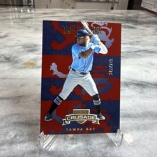 Panini 2025 Crusade Tre' Morgan Tampa Bay Rays Rookie Purple #22  /299 Baseball