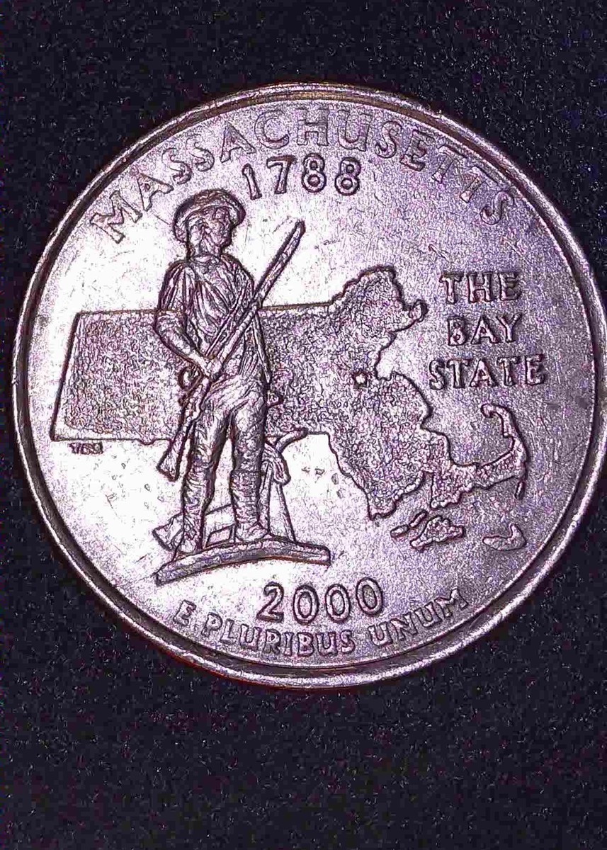2000 P Massachusetts State Quarter (1788) (DDO) | eBay