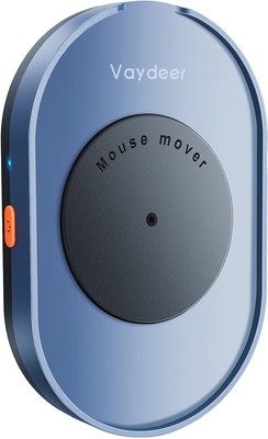 Vaydeer Undetectable Mouse Mover, M4 Jiggler Device with Navy Blue 