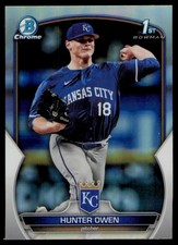 2023 Bowman Draft Chrome Refractor #BDC-5 Hunter Owen Kansas City Royals