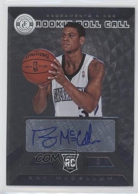 2013-14 Totally Certified Silver Ray McCallum #17 Auto RC 0s3
