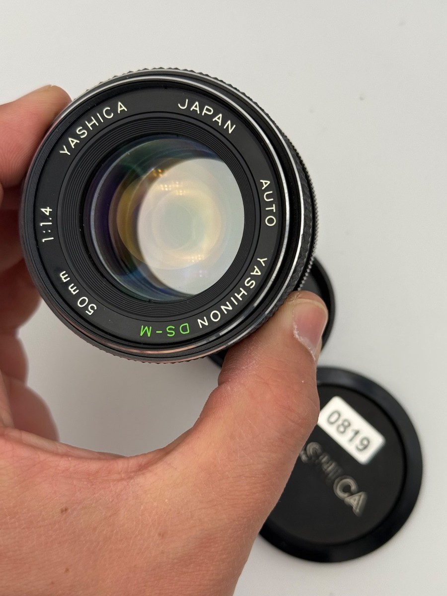 Yashica Auto Yashinon DS-M 50mm f1.4 M42 Mount Lens | eBay