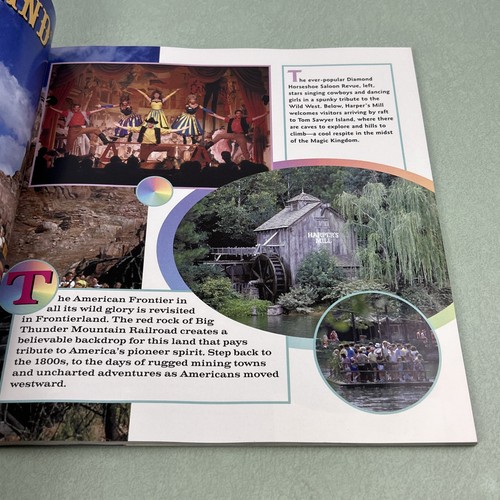 Walt Disney World Epcot Millennium Edition Pictorial Photo Souvenir Booklet - Picture 8 of 10