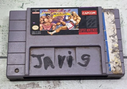 Street Fighter II Turbo (Super Nintendo SNES, 1993) - Authentic Original Game