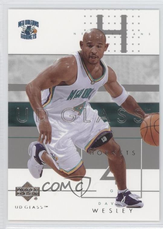 2002-03 UD Glass David Wesley #55 0u3
