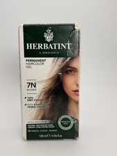 Herbatint Permanent Herbal Hair Color Gel 7N Blonde 4.56 Ounce