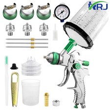 Spray Gun 1.41.72.0mm 3x650ml 50x600ml Disposable Paint Spray Gun Cup Liners