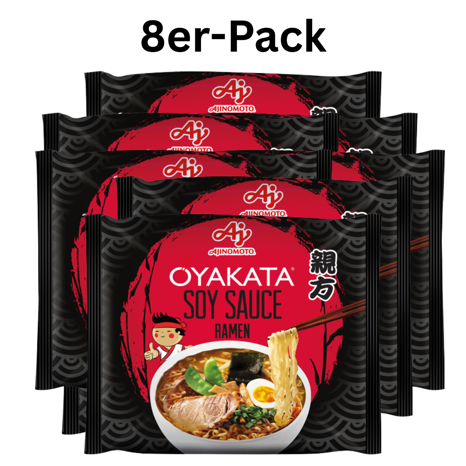 22er-Pack Ajinomoto OYAKATA Instantnudeln Ramen Sojasauce 83g - Image 6