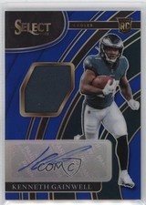 2021 Panini Select Blue Prizm 2/75 Kenneth Gainwell #RSM-KGA Auto 1by8