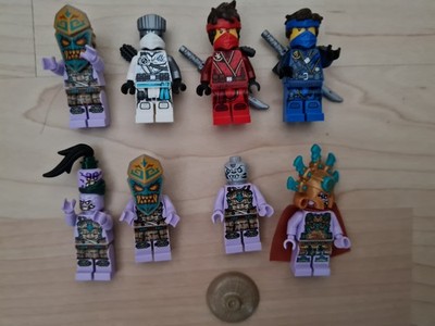 Lego Ninjago Figuren aus 71746 und 71747  mit Zubehör 