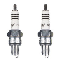 NGK ZüNdkerze CR7HIX Iridium 7544 2Er Set (FüR: SYM Symply 50 AV05W 10-14 )