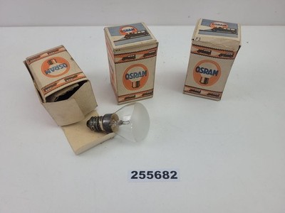 3 Bulbs Osram 7035 E14 12V 15W Vintage Antique Vintage 1930s #255682