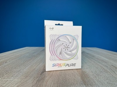 SIRIUS PURE ASP120 3er Packung, Weiß, Gehäuselüfter, 120mm, ARGB