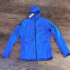 Adidas Blue Outdoor Terrex Skyclimb Insulation Jacket Men's US L - UK 42/44 NWT