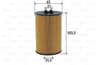 Valeo 586617 ÖLfilter FüR Audi MAN Seat Skoda VW