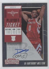 2018 Panini Contenders Variation Playoff Ticket 31/35 De'Anthony Melton Auto 5e4