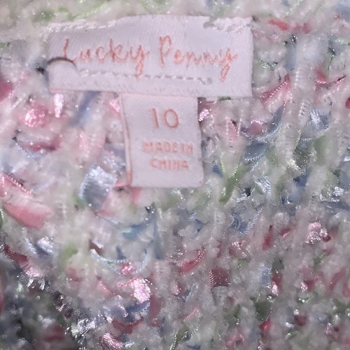 Lucky Penny mehrfarbiger Strickpullover bequem Mädchen 10 - Bild 4 von 4