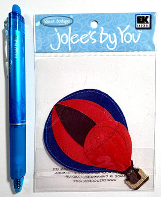 Hot Air Balloon Jolee's Stickers Scrapbooking Card Making Journal Planner