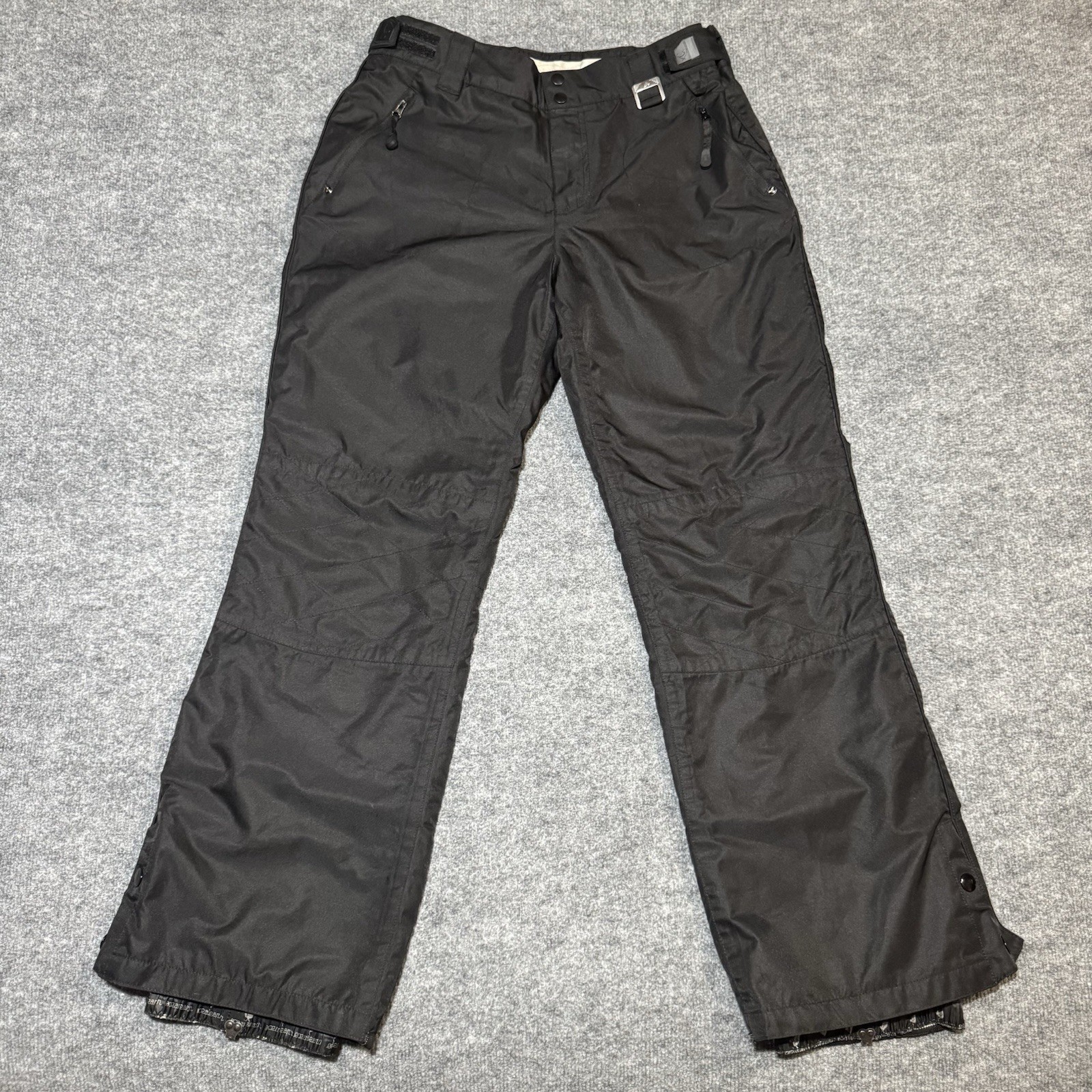 Ing Pants Mens L Black Adjustable Waist (32x31)