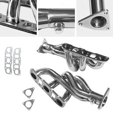 For Bmw E46 M52m54 B25 B30 325i 330i Left Hand Shorty Exhaust Headers Upgradeom