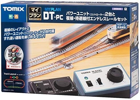 Рельсовый путь Tomytec TOMIX N Gauge My Plan DT-PC F 90940 для японской модели поезда 39790₽