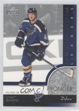 2002-03 Upper Deck Honor Roll Chris Pronger #96 HOF 0i6