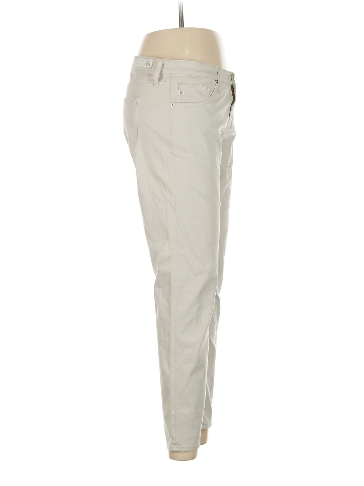 Adriano Goldschmied Women Gray Khakis 29W thumbnail 3