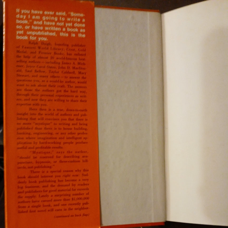 MAYBE YOU SHOULD WRITE A BOOK by Ralph Daigh with Isaac Asimov, Louis L'Amour Foto 3 de 4