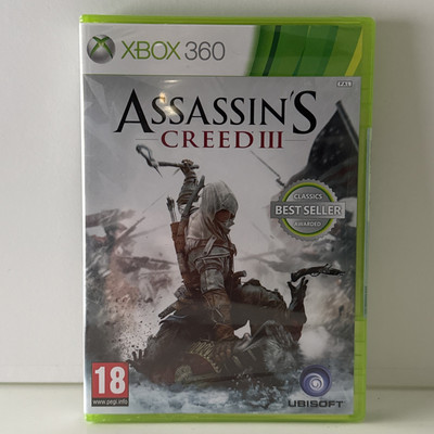 Assassin's Creed III 3 Xbox 360 Brandneu Sealed