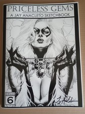 JAY ANACLETO PRICELESS GEMS SKETCHBOOK SDCC 2026 - SIGNED / MINT