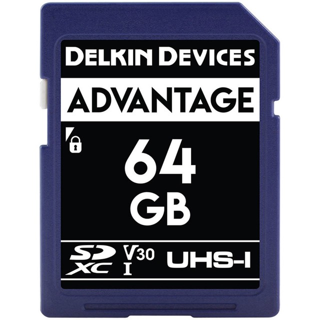 Delkin Devices 64GB Advantage UHS-I SDXC V30