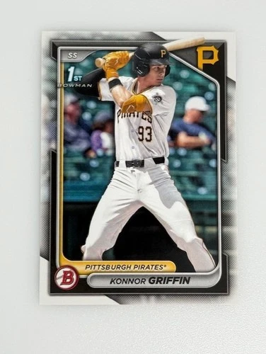2024 Bowman Draft - Konnor Griffin #BD-22 1st Bowman Paper Pirates 150+ QTY