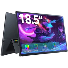 18.5" Monitor 1920*1080 Portable Monitor Ultra Slim HDMI Type C For Tablet Mac