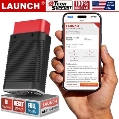 LAUNCH AIOBD NueraDiag Smart Bluetooth Diagnostic Adapter for iOS & Android