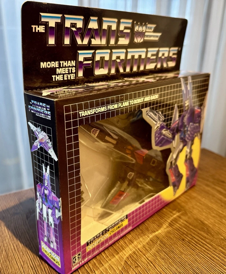 Transformers KO G1 Cyclonus MIB - 100% Complete - Immagine 3 di 4