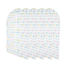 Durable Zipper Garment Bag for Closet 47.24"x23.62" Clear 5 Pcs