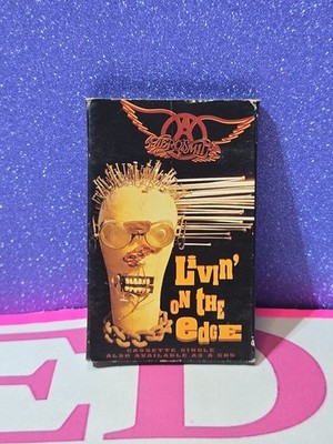 Aerosmith - Livin On The Edge Audio Tape (Cassette) Single
