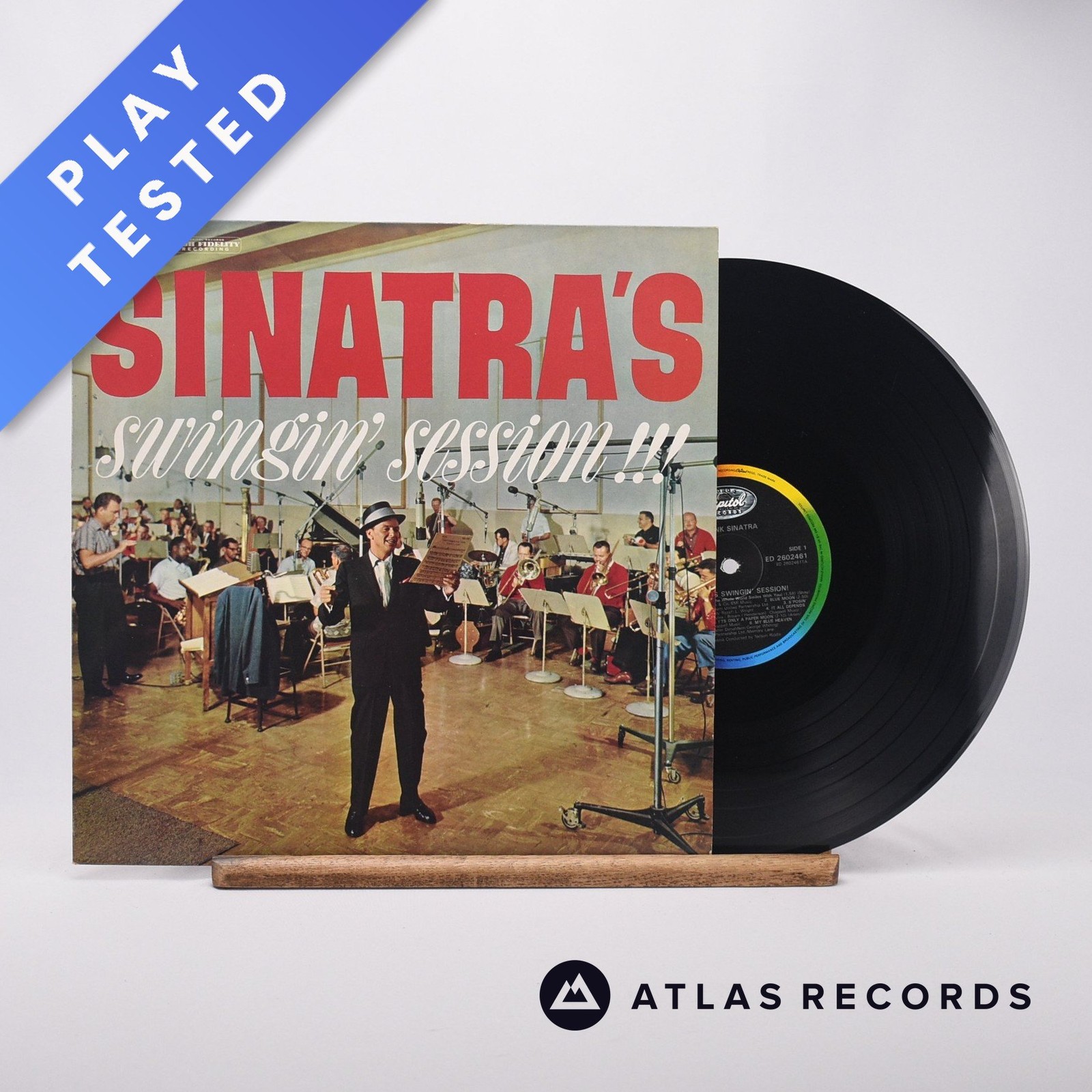 Frank Sinatra Sinatra's Swingin' Session! Reissue LP Vinyl Record - EX/EX