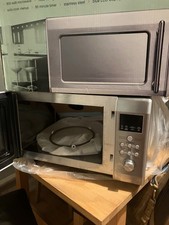 Stainless steel microwave oven and grill- very good condition