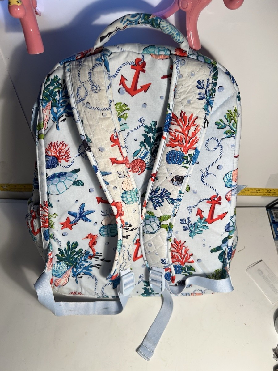 Vera Bradley Ocean Sea Turtle Dream Backpack Discontinued  display picture 3