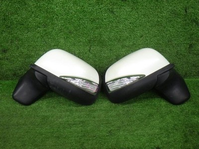 JDM 2012 Nissan Note E12 Power Door Mirrors Pair 5P2P OEM White Opt Versa