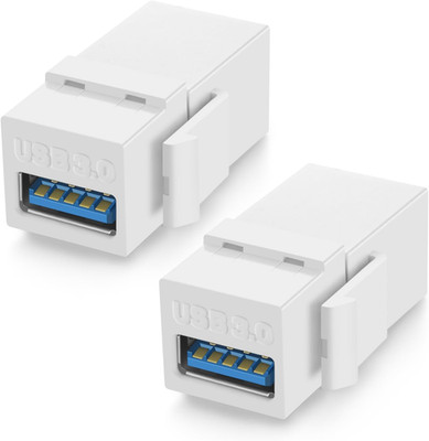 USB 3.0 Keystone Jack Inserts (2 Pack)