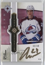 2023-24 Ultimate Collection 2023-24 Update Gold 33/49 Oskar Olausson Auto 3p5