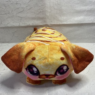 Cookeez Makery Bread Roll Puppy Dog Icing Swirl Plush Toy Sound TESTED WORKS