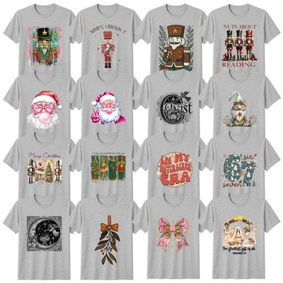 Retro Weihnachten T-Shirt Nussknacker festlich Weihnachtsgeschenk