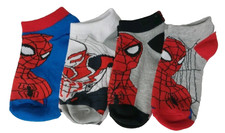 Marvel Spiderman Kids Socks 4 Pair